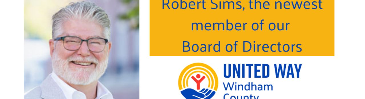 Photo of new Board member, Robert Sims